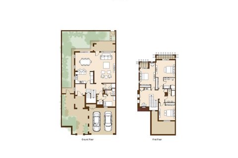 Radový dom v Mirdif, Dubai, SAE 2 spálne, 260 m2 č. 704596 - Fotografia 11