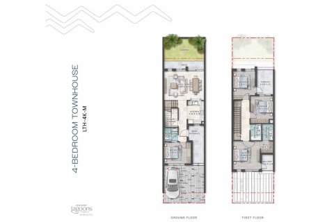 Māja Damac Lagoons, Dubaijā, AAE 4 istabas, 212 m2 Nr. 704593 - attēls 9