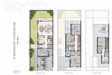 Māja Damac Lagoons, Dubaijā, AAE 4 istabas, 212 m2 Nr. 704593 - attēls 10