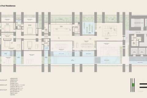 Apartemen di Business Bay, Dubai, UEA 4 kamar tidur, 990 m2 nomor 655604 - foto 21