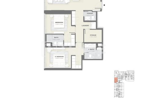 Apartament de vânzare în Dubai, EAU 3 dormitoare, 140 mp.  №703126 - poză 30