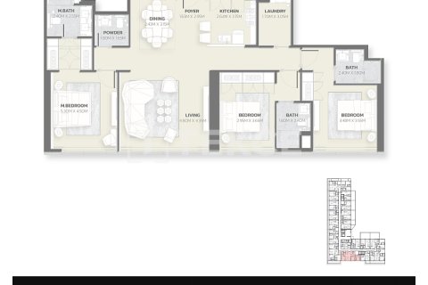 Leilighet til salgs i Dubai, Emiratene 1 soverom, 90 kvm Nr. 703124 - Foto 29