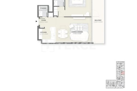 Apartment sa Dubai, UAE 2 silid-tulugan, 112 sq.m. № 703125 - larawan 28