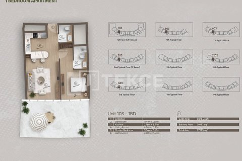 شقة للبيع في رأس الخيمة، الإمارات العربية المتحدة 1 غرفة نوم ، 91 متر مربع ، رقم 703128 - صورة 21