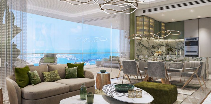 Appartement in Dubai Harbour, Dubai, VAE 1 slaapkamer, 76 vr.m. nr 693228