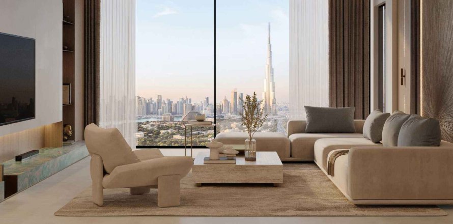 Leilighet i Al Jaddaf, Dubai, Emiratene 1 soverom, 81 kvm nr. 691612