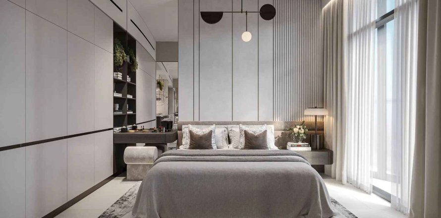 Apartmen di Tresora by Wadan di Jumeirah Village Circle, Dubai, UAE 1 bilik tidur, 77.65 meter persegi № 715974