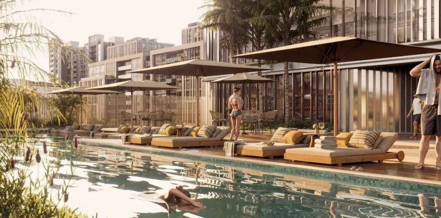 Apartmen di Tresora by Wadan di Jumeirah Village Circle, Dubai, UAE 1 bilik, 43.58 meter persegi № 715973