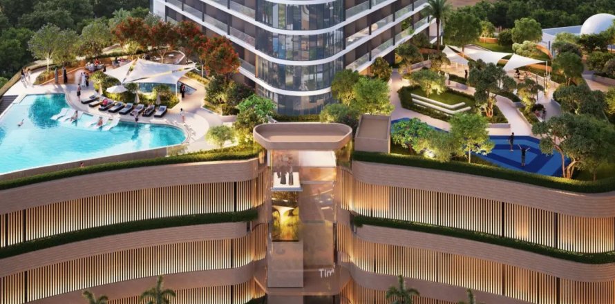 Leilighet i Meydan One, Dubai, Emiratene 1 soverom, 58.21 kvm nr. 752490