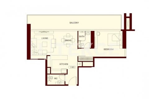 Apartament në Jumeirah Village Circle, Dubai, Emiratet e Bashkuara Arabe 2 dhoma gjumi, 107 m2. № 565109 - Foto 11