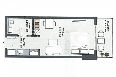 Apartment in Jumeirah Village Circle, Dubai, UAE 1 bedroom, 60 sq.m. № 565108 - photo 19