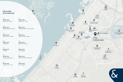 Business Bay, Dubai, UAE의 판매용 아파트 침실 2개, 131제곱미터 번호 666487 - 사진 13