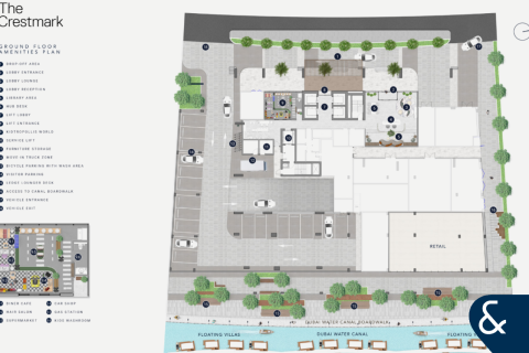 Business Bay, Dubai, UAE의 판매용 아파트 침실 2개, 131제곱미터 번호 666487 - 사진 12