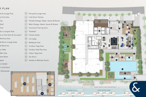 Business Bay, Dubai, UAE의 판매용 아파트 침실 2개, 131제곱미터 번호 666487 - 사진 11