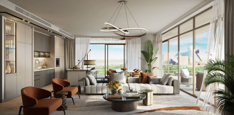 阿联酋 Abu Dhabi Saadiyat Island 公寓  1 卧, 93 平方米 , 编号 594269
