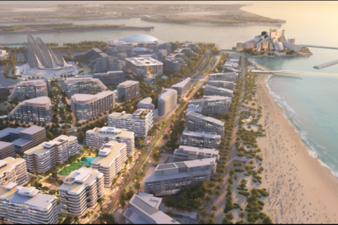 Saadiyat Island, Abu Dhabi, BAE’de daire 1 yatak odası, 89 m² No 716582