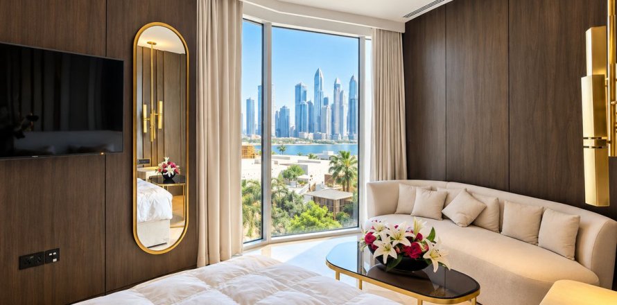 Lakás itt: Palm Jumeirah, Dubai, EAE, 3 hálószoba, 216 m², azonosító: 576478