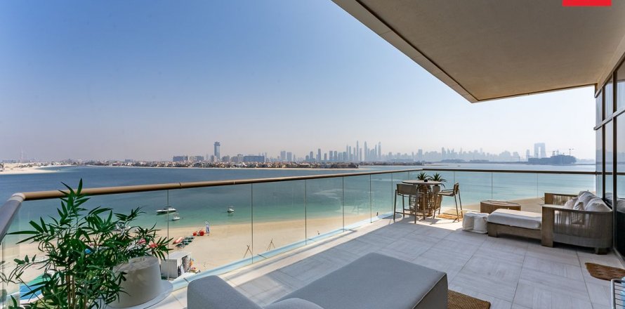 阿联酋 Dubai Palm Jumeirah 公寓 3 卧, 185.2 平方米 , 编号 576474
