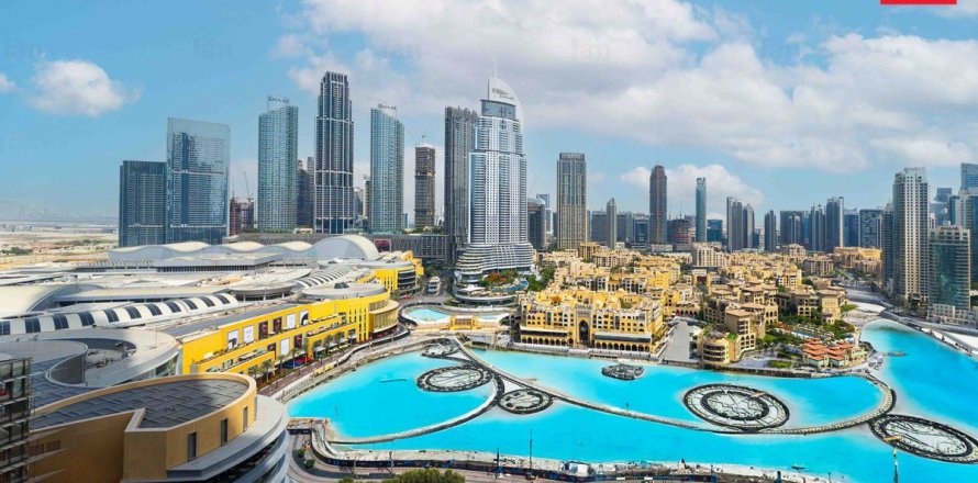 阿联酋 Dubai Downtown Dubai (Downtown Burj Dubai) 公寓  1 卧, 87 平方米 , 编号 345186