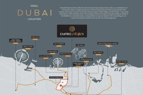 Apartament në Arjan, Dubai, Emiratet e Bashkuara Arabe 2 dhoma gjumi, 187.6 m2. № 646774 - Foto 10