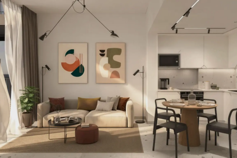 Apartman u Downtown Jebel Ali, Dubai, UAE 2 spavaćih soba, 85 m2 Br. 647189 - fotografija 2