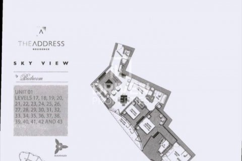 Apartament në Downtown Dubai (Downtown Burj Dubai), Dubai, Emiratet e Bashkuara Arabe 2 dhoma gjumi, 123 m2. № 603435 - Foto 13