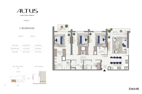 Apartment in Dubai Creek Harbour (The Lagoons), Dubai, UAE 1 bedroom, 62 sq.m. № 704405 - photo 12