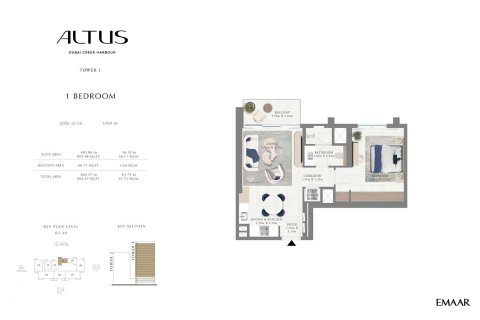 Apartment in Dubai Creek Harbour (The Lagoons), Dubai, UAE 1 bedroom, 62 sq.m. № 704405 - photo 10