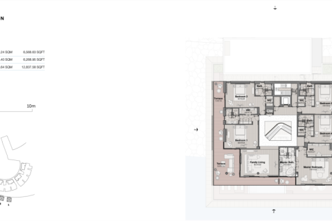 Vila v Jumeirah Islands, Dubai, SAE 5 spální, 1193 m2 č. 704404 - Fotografia 9