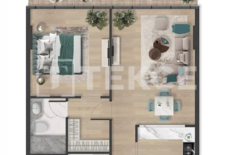 Byt v Al Marjan Island, Ras Al Khaimah, SAE 1 ložnice, 83 m² Č.: 597766 - fotografie 21