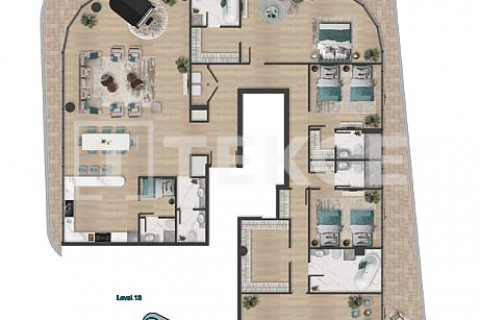 Byt v Al Marjan Island, Ras Al Khaimah, SAE 1 ložnice, 83 m² Č.: 597766 - fotografie 25