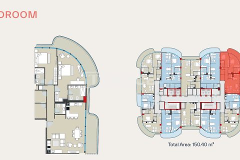 Apartament de vânzare în Dubai, EAU 3 dormitoare, 265 mp.  №702847 - poză 29