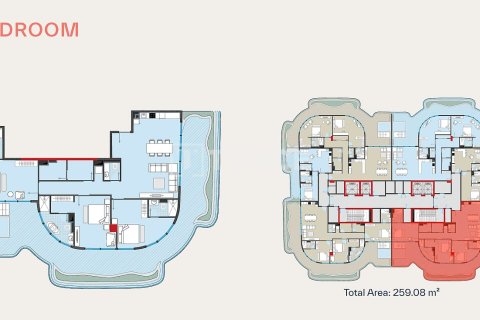 Apartament de vânzare în Dubai, EAU 3 dormitoare, 265 mp.  №702847 - poză 30