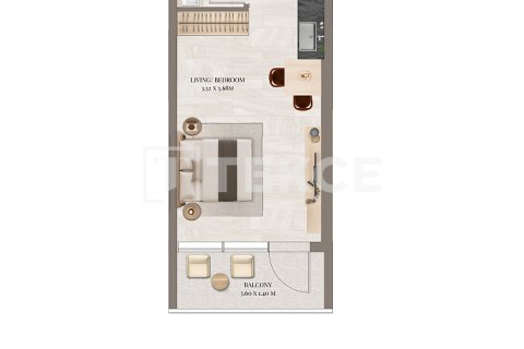 Dubai Land, Dubai, BAE’de satılık daire 1 oda, 45 m&sup2; No 730808 - fotoğraf 20