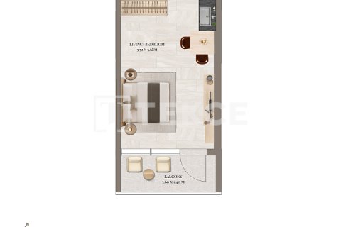 Dubai Land, Dubai, BAE’de satılık daire 1 oda, 45 m&sup2; No 730808 - fotoğraf 19