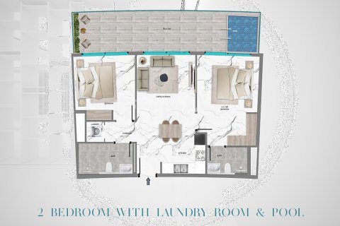 Huoneisto Majan, Dubai, Arabiemiraatit 1 huone, 41 m2 № 730878 - kuva 17