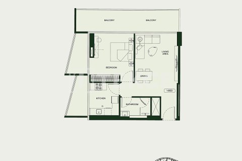 Apartamento en venta en Arjan, Dubai, EAU 1 habitación, 35 m2 № 730879 - foto 23