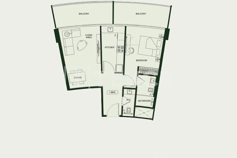 Apartamento en venta en Arjan, Dubai, EAU 1 habitación, 35 m2 № 730879 - foto 21