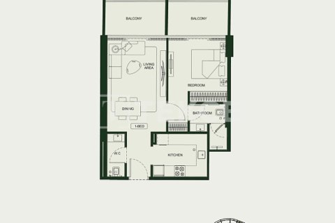 Apartamento en venta en Arjan, Dubai, EAU 1 habitación, 35 m2 № 730879 - foto 24