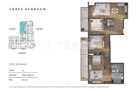 Wohnung zum Verkauf in Jumeirah Village Circle, Dubai, VAE 1 Zimmer, 44 m2 Nr. 730807 - Foto 12