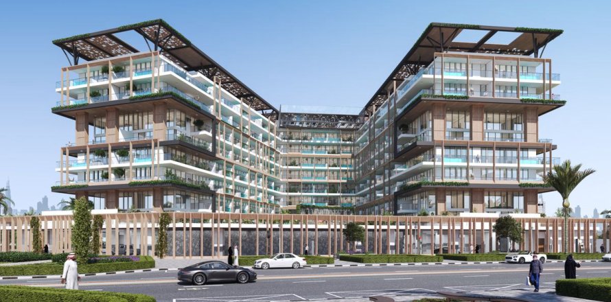 Apartmen di Arjan, Dubai, UAE 1 bilik tidur, 90.6 meter persegi № 703705