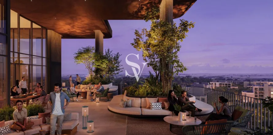 Byt v Ghaf Woods v Dubai, SAE 1 ložnice, 77 m² Č.: 686883