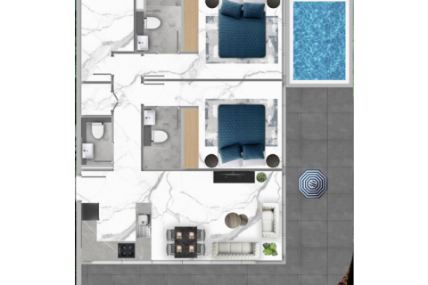 Apartmán v Dubai Land, SAE 1 izba, 36 m2 č. 732421 - Fotografia 13