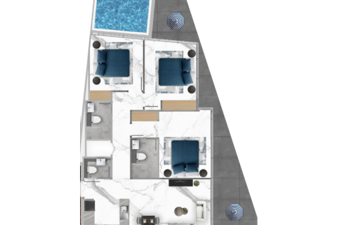 Apartmán v Dubai Land, SAE 1 izba, 36 m2 č. 732421 - Fotografia 14