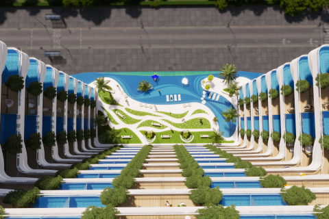 Apartmán v Dubai Land, SAE 1 izba, 36 m2 č. 732421 - Fotografia 4