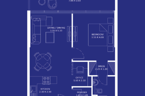 Maritime City, Dubai, UAE의 판매용 아파트 번호 690223 - 사진 6