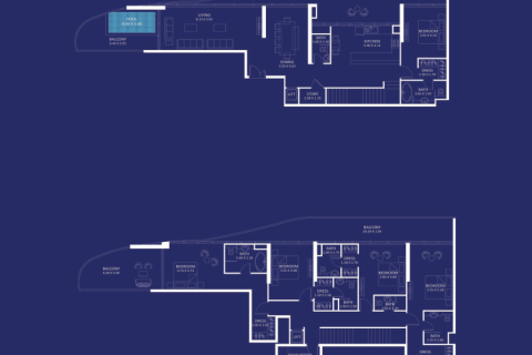 Maritime City, Dubai, UAE의 판매용 아파트 번호 690223 - 사진 15