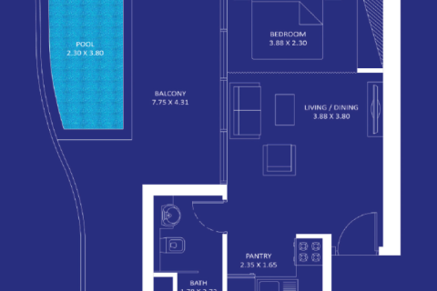 Maritime City, Dubai, UAE의 판매용 아파트 번호 690223 - 사진 5