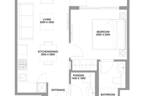Apartamento para venda em Umm Al Quwain, EAU 1 quarto № 690224 - foto 4
