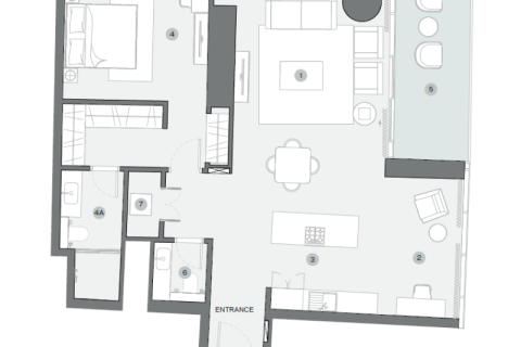 Купить квартиру в Дубай Марина, ОАЭ 1 спальня, 80м2, № 690219 - фото 10